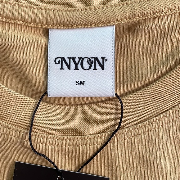 New York or Nowhere Waverly Long sleeve tee Tan size S - Picture 2 of 6